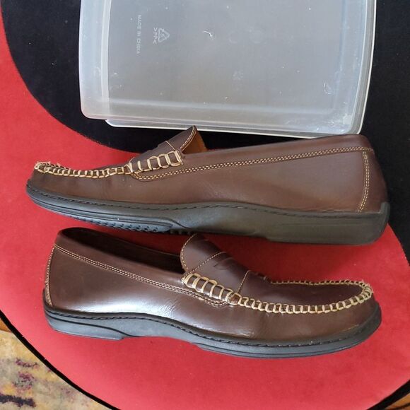 Cole Haan Men's Brown Driving Loafers Size 13M - Picture 5 of 11